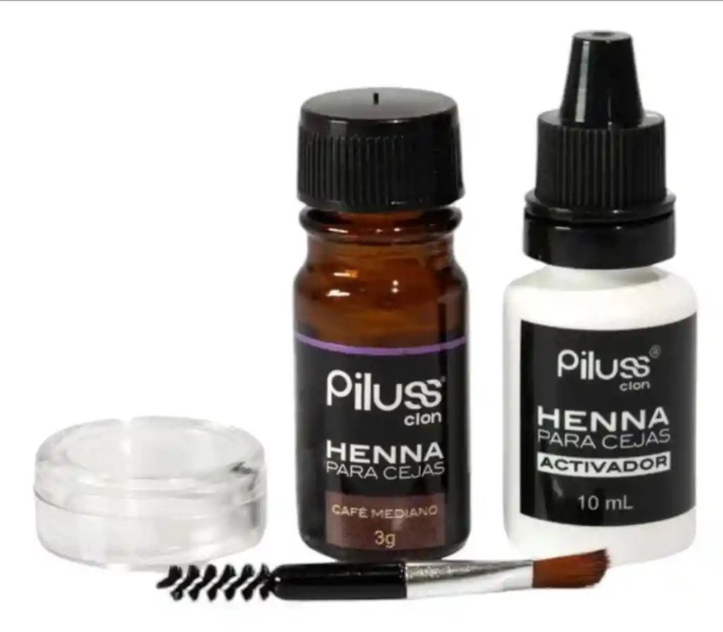 Piluss Clon Henna Cejas Cafe Claro 3grs