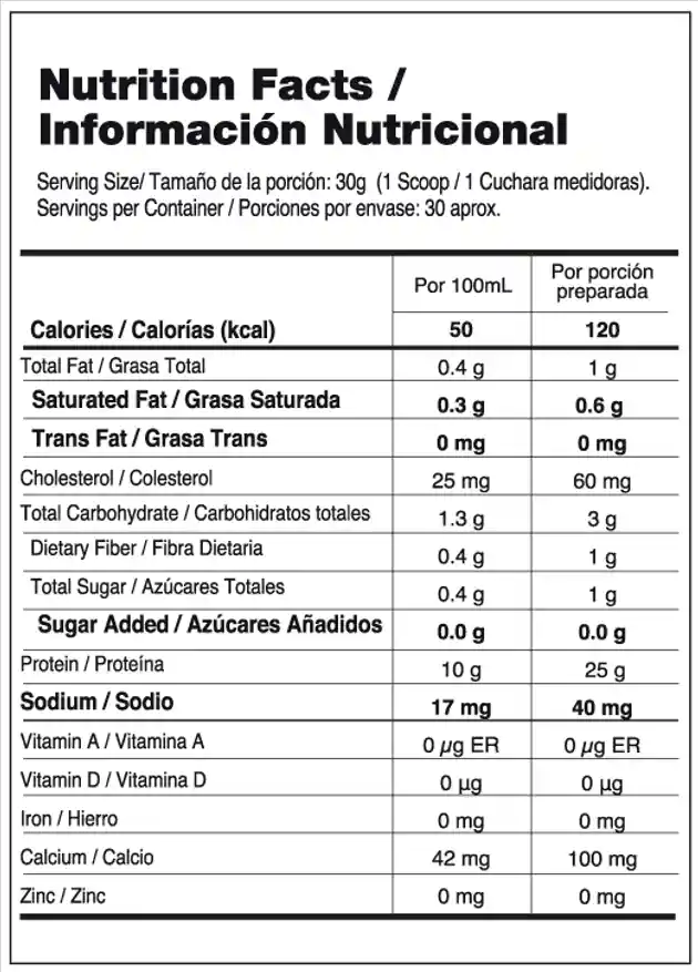 Proteína Whey Elite 2 Lb Vainilla