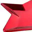 Plato Decorativo Santini Estrella 33x2cm Rojo Plastico