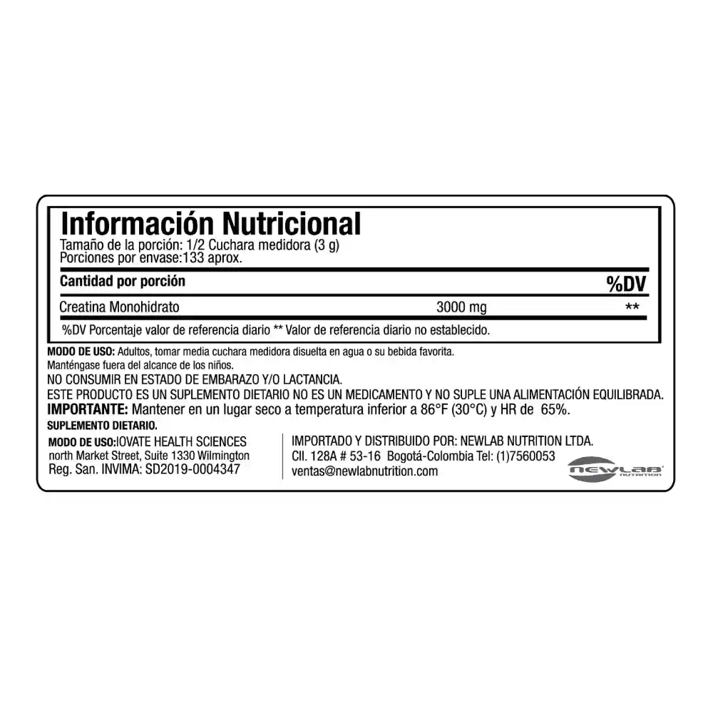 Platinum Creatina X 400 Gr