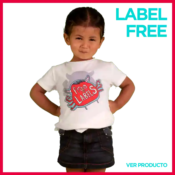 Camiseta Blanca Niño/niña