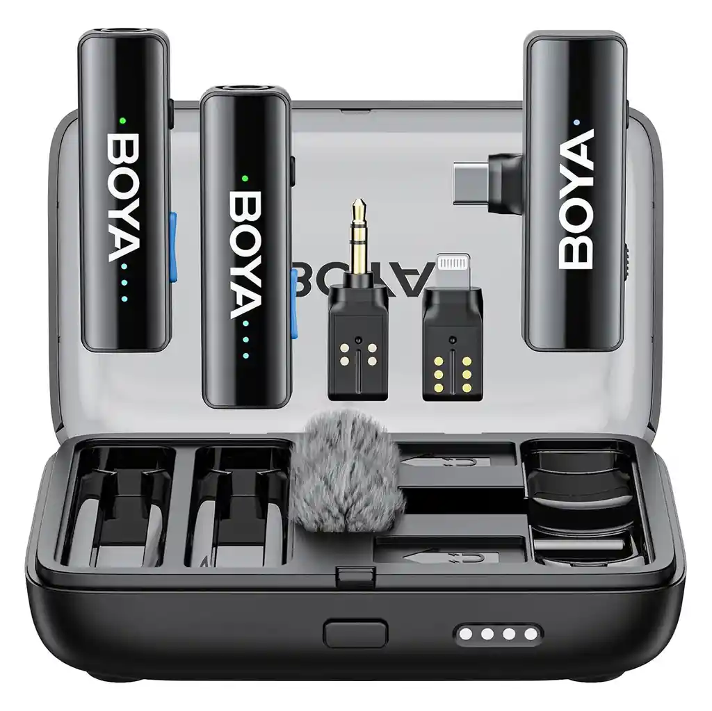 Micrófono Inalámbrico Doble Multidispositivo Boya Boyalink