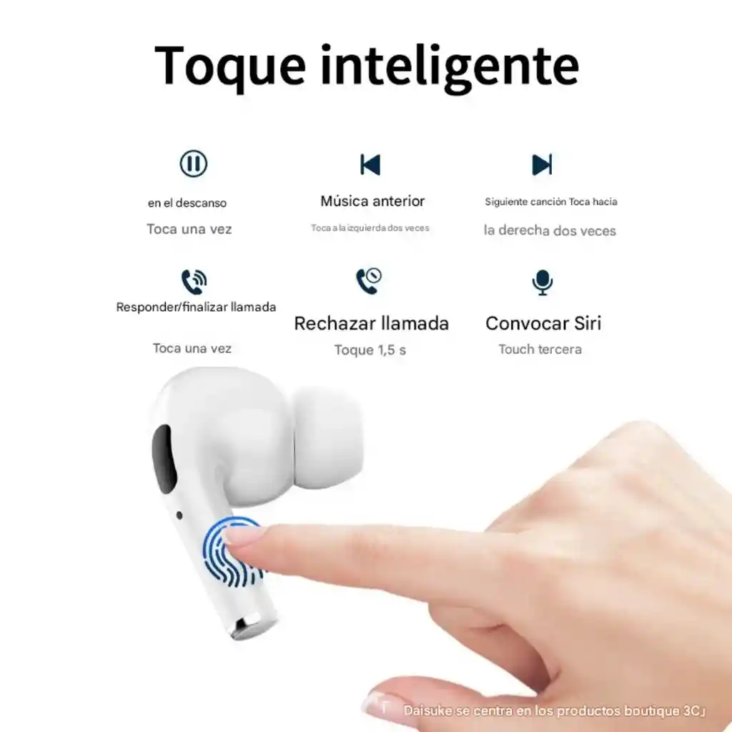 Audifonos Inalambricos Bluetooth Pro 3s Manos Libres Anc Enc