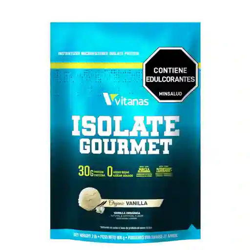 Proteina Aislada: Isolate Gourmet 2 Lb Vainilla Organica