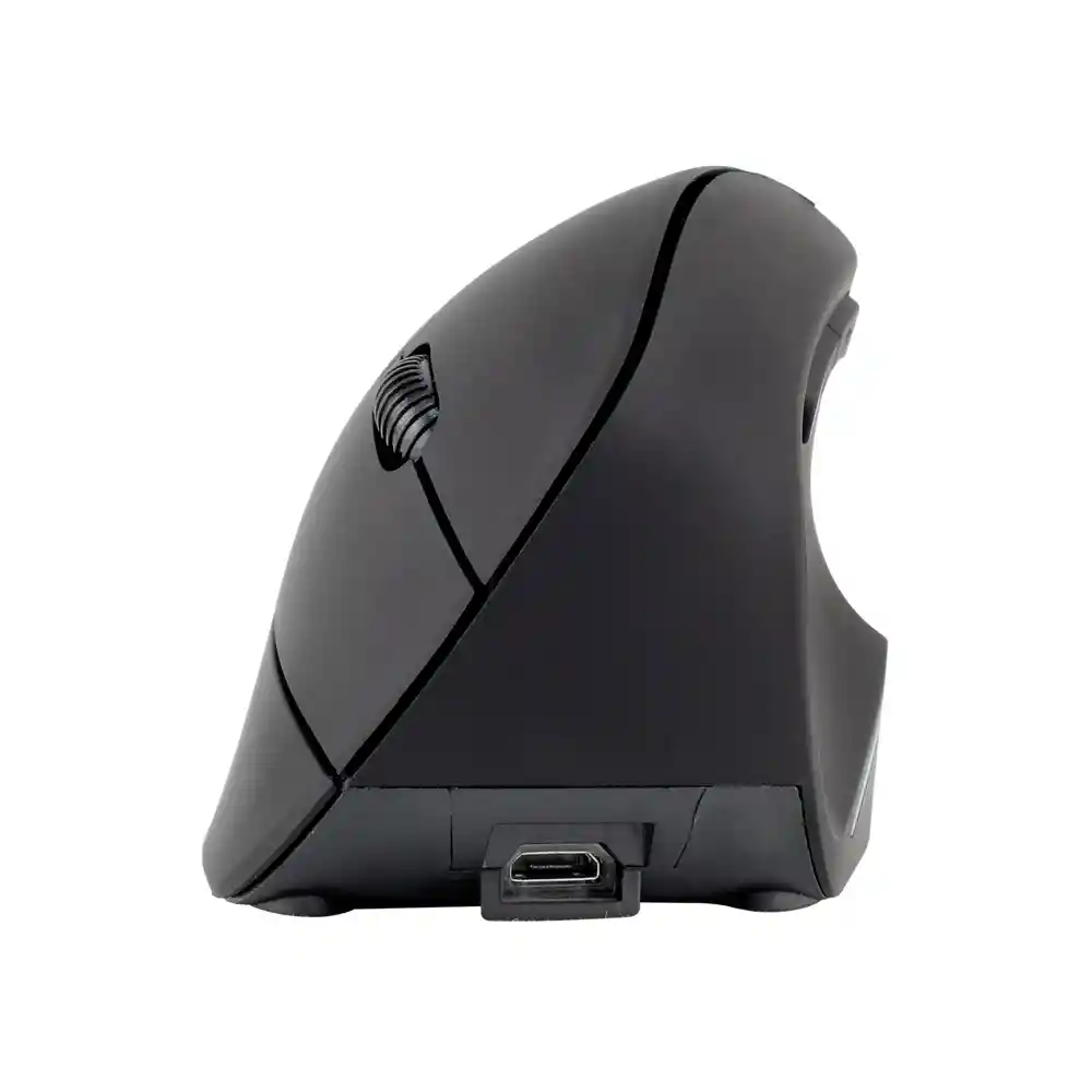 Mouse Vertical Inalámbrico Recargable Black