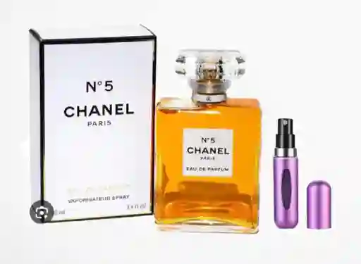 Chanel Nº5 1.1 + Perfumero | Fragancia Para Dama Floral Amaderada Atalcada