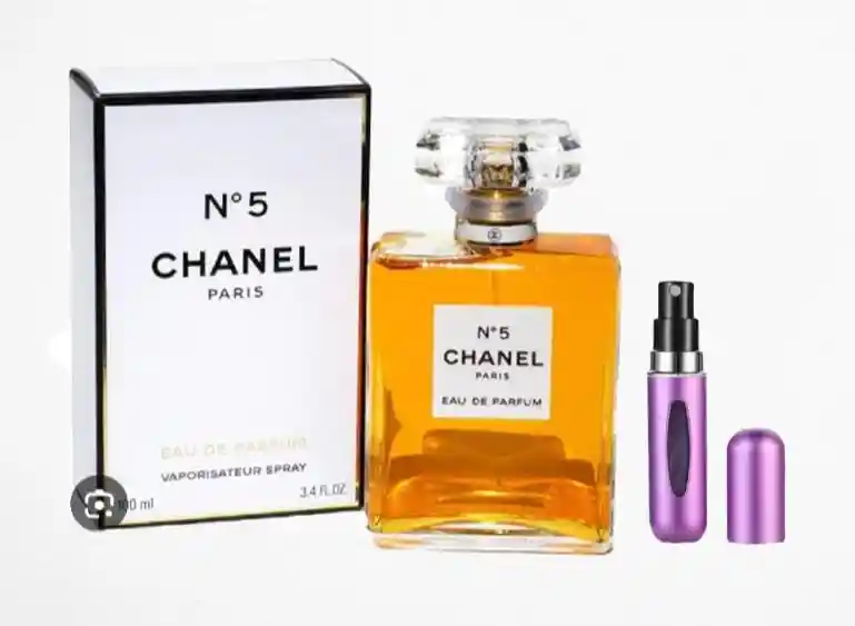 Chanel Nº5 1.1 + Perfumero | Fragancia Para Dama Floral Amaderada Atalcada