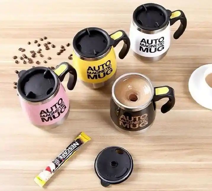 Taza Vaso Pocillo Batidor Mezclador Eléctrico Mug