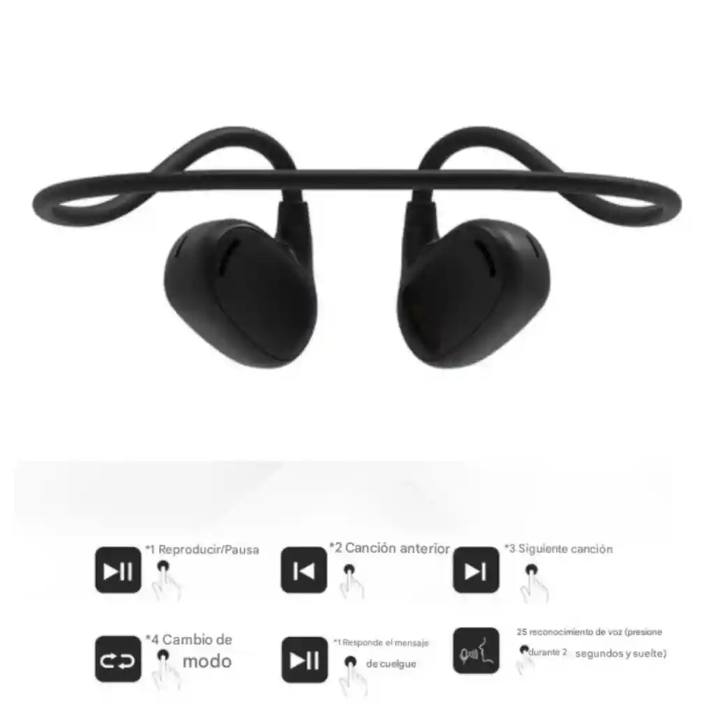 Audifonos Inalambricos Bluetooth Pro Air2 Conduccion Osea
