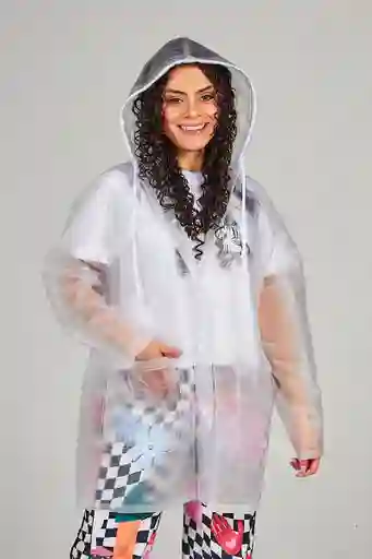 Capa Lluvia Impermeable Unisex Transparente Rain Xl