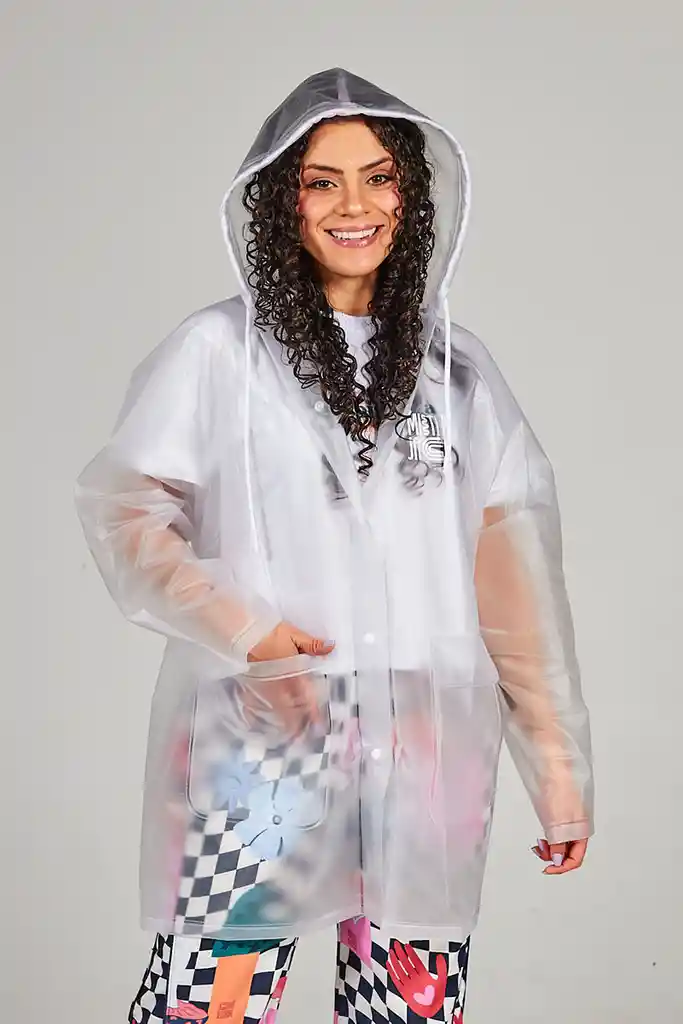 Capa Lluvia Impermeable Unisex Transparente Rain Xl