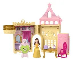 Set De Juego Disney Princess Castillo De Bella De Mattel