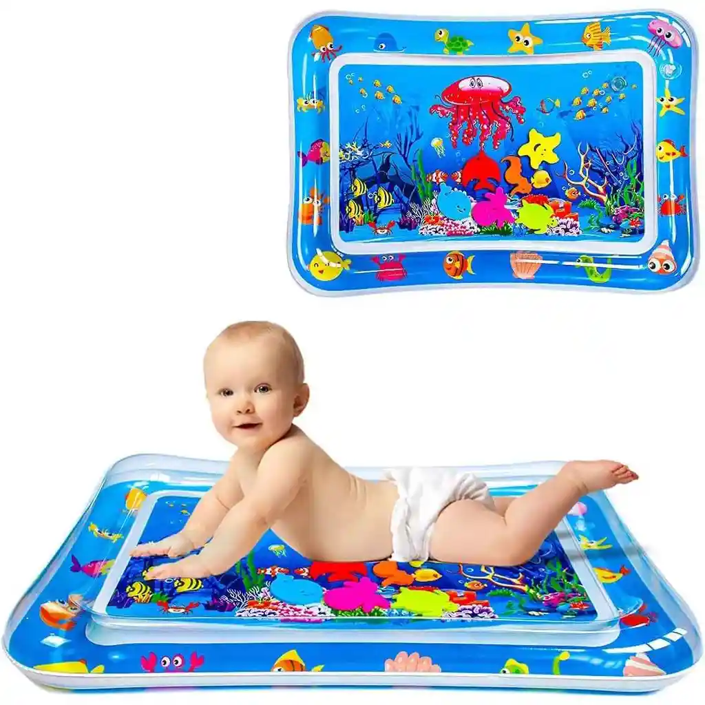 Colchoneta Tapete Agua De Bebés Estimulación Para Niños