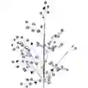 Arbol Santini Decorativo 9x35cm Plateado Plastico