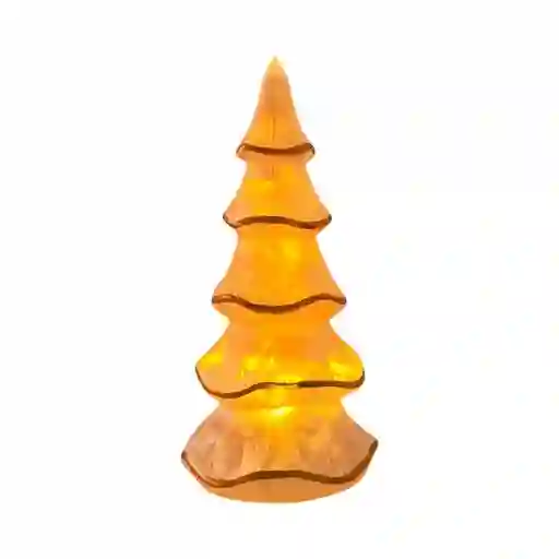Arbol Santini Con Luz 9x19cm Vidrio