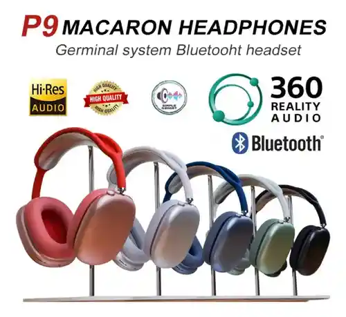 Audífonos Diadema P9 Inalámbricos Colores Varios