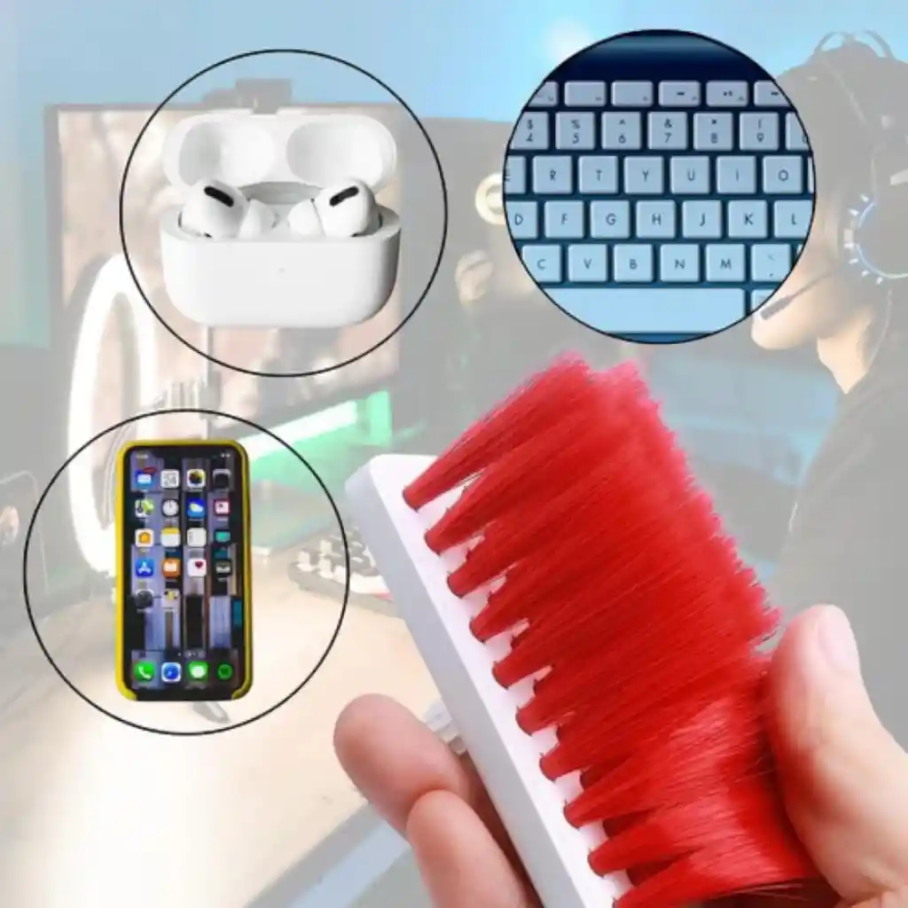 Brocha Kit De Limpieza Para Pc Teclados