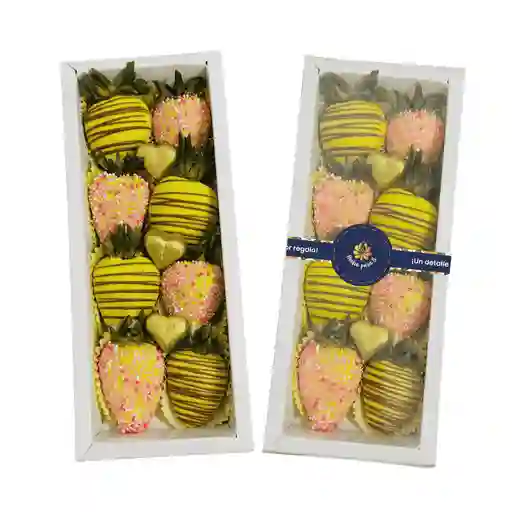 Flores Amarillas, Fresas Con Chocolate