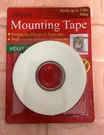 Cinta Doble Faz Blanca