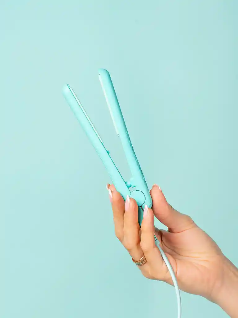 Mini Plancha Mandarinna Cabello Liso Alisado Plancha Compact