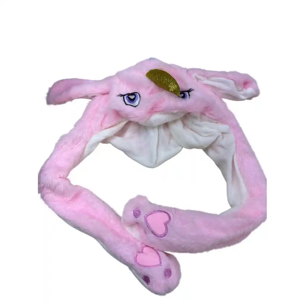 Gorro Niños Con Orejas Luz Y Movimiento