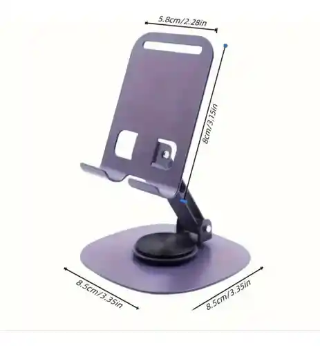 Soporte Base Celular Escritorio Giratorio 360 Grados