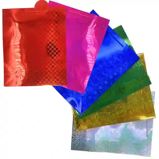 Primavera Bolsa De Regalo Hologramica - Grande