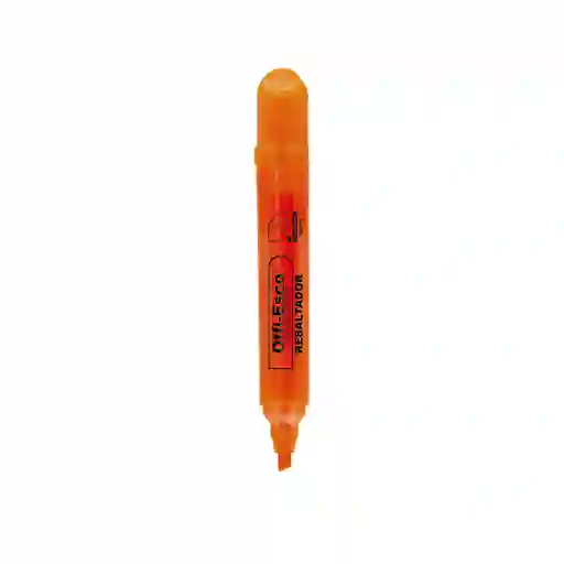 Resaltador Grande Color Naranja Neon Marca Offi-esco