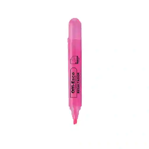 Resaltador Grande Color Fucsia Neon Marca Offi-esco