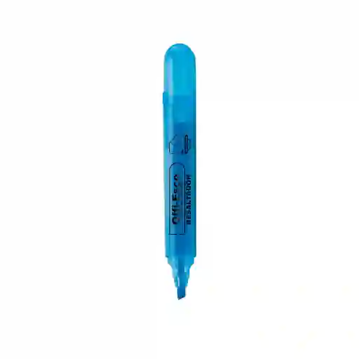 Resaltador Grande Color Azul Neon Marca Offi-esco
