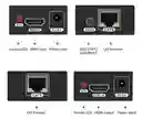 Extensor Hdmi Full Hd 1080p Por Cable Lan Cat 6 – Hasta 60 Metros