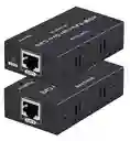 Extensor Hdmi Full Hd 1080p Por Cable Lan Cat 6 – Hasta 60 Metros