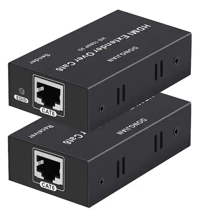 Extensor Hdmi Full Hd 1080p Por Cable Lan Cat 6 – Hasta 60 Metros