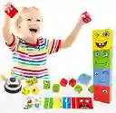 Cambia La Cara Cubos Juego De Mesa Didáctico, Cubos Cambia Rostros