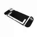 Estuche Liso + Acrilico Negro Compatible Con Switch 2
