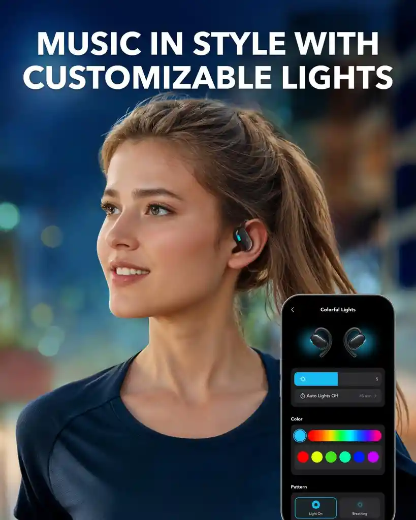 Audifonos Inalambrico Bluetooth Oreja Abierta Deportivo V20i