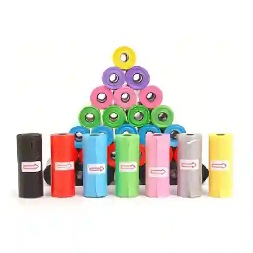 Paquete Bolsas Por 20 Rollos