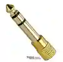 Adaptador Convertidor De Audio Jack 3.5mm A 6.5mm