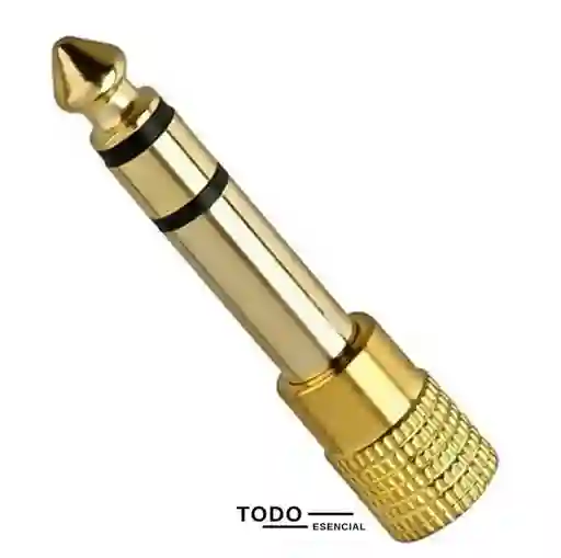 Adaptador Convertidor De Audio Jack 3.5mm A 6.5mm