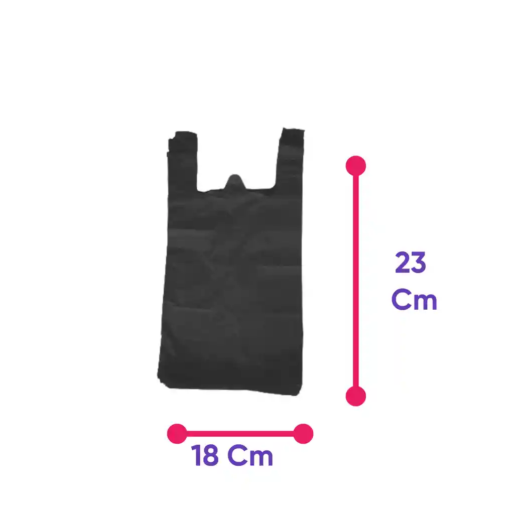 300 Und Bolsas Negra Para Recoger Excremento