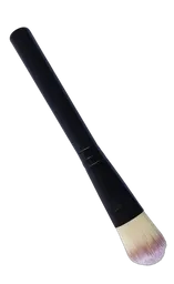 Brocha De Maquillaje Para Base Líquida Con Mango De Madera