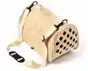 Bolso Plegable Huellita Pb21 S Beige