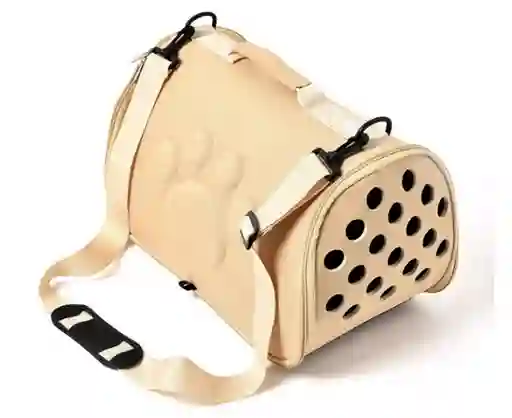 Bolso Plegable Huellita Pb21 S Beige