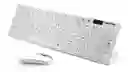 Combo Teclado Y Mouse Inalambrico Blanco
