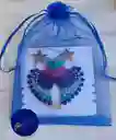 Aretes Alitas, Pavo Reales, Alas De Ángel En Micro Macramé, Polvo De Estrella