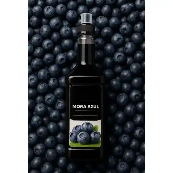 Sirope Chanakales Sabor Mora Azul 1320 G