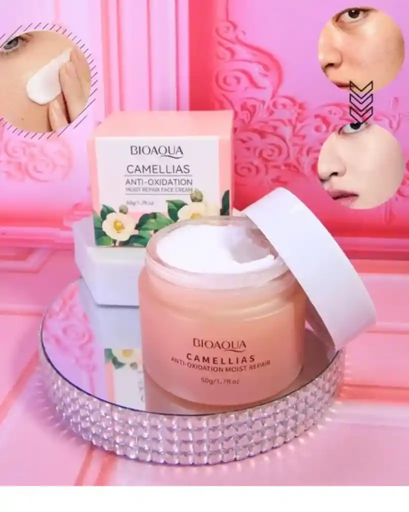 Crema Facial Camelias Bioaqua