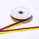 Cinta De Tela De Colombia, Tricolor - 2.5 Cm X2 Metros