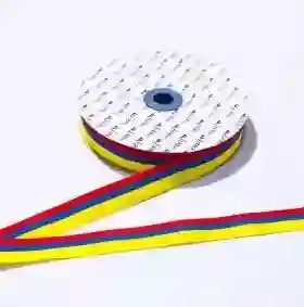 Cinta De Tela De Colombia, Tricolor - 2.5 Cm X2 Metros
