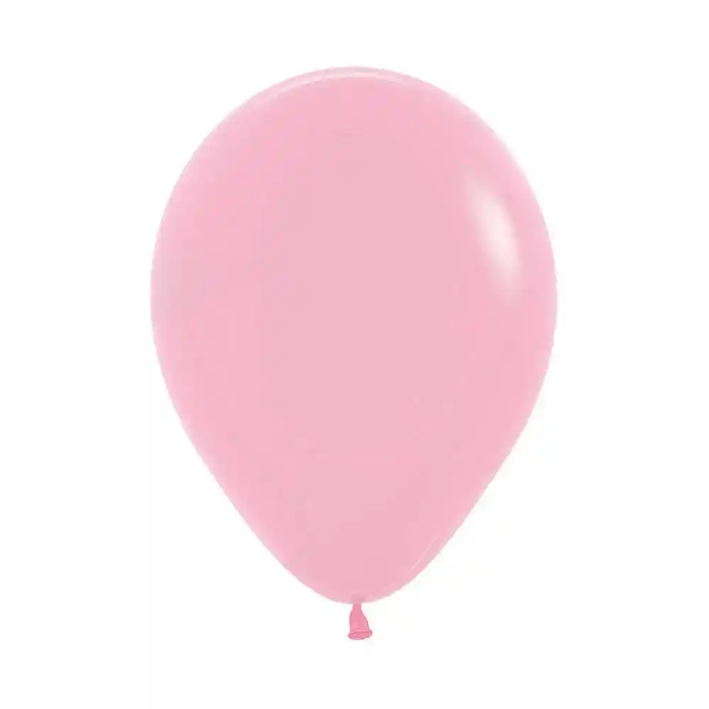 Globo R12 Color Rosado X12und
